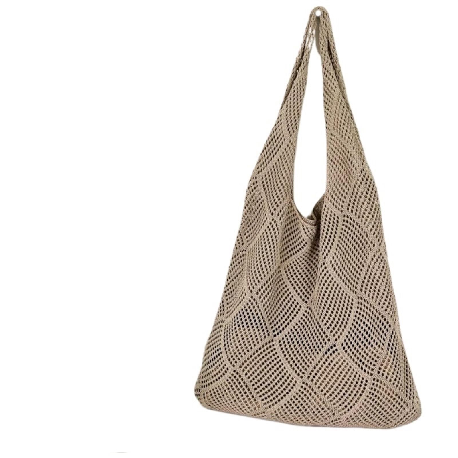 EBZFASO Polyester Crochet Shoulder Bag