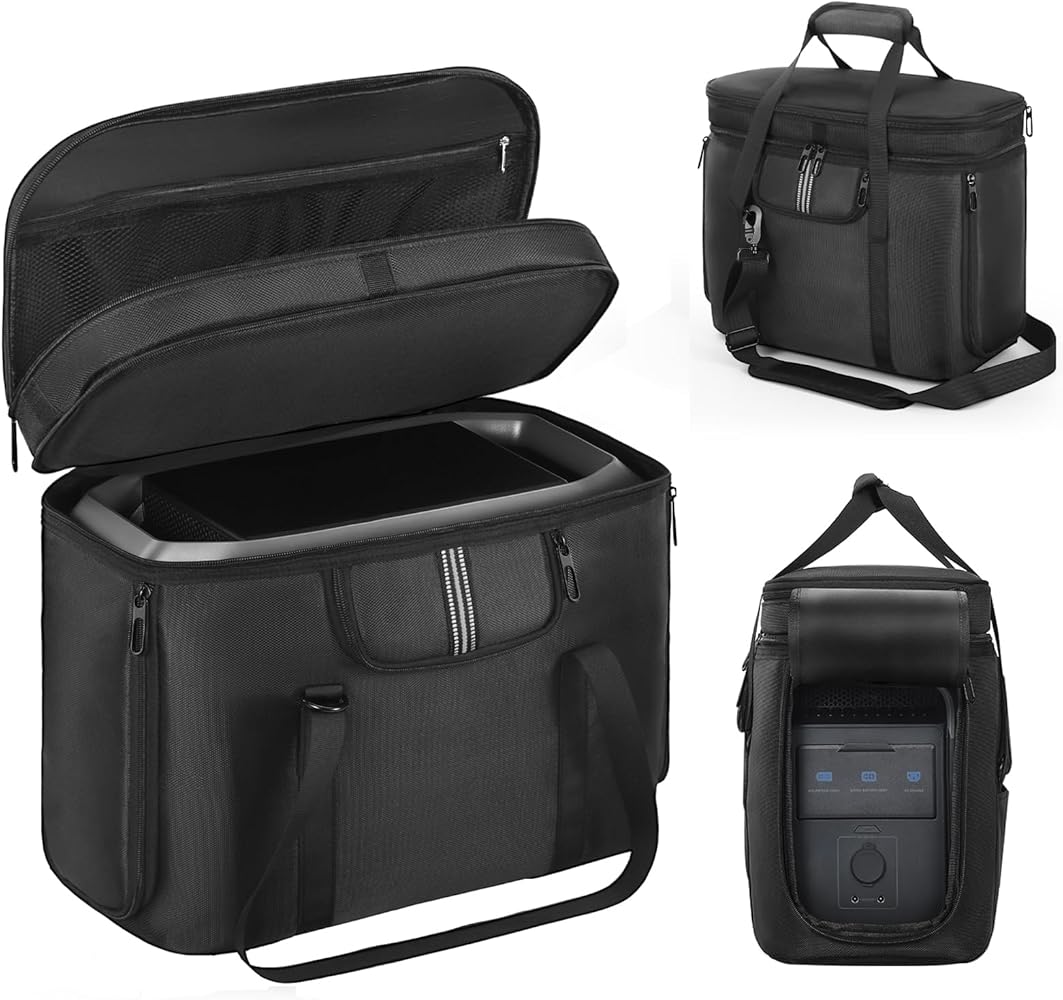 EcoFlow DELTA 3 本体 ＋ 収納バッグセット Amazon.com: OCXLLEATLY Portable Carrying Case Compatible with