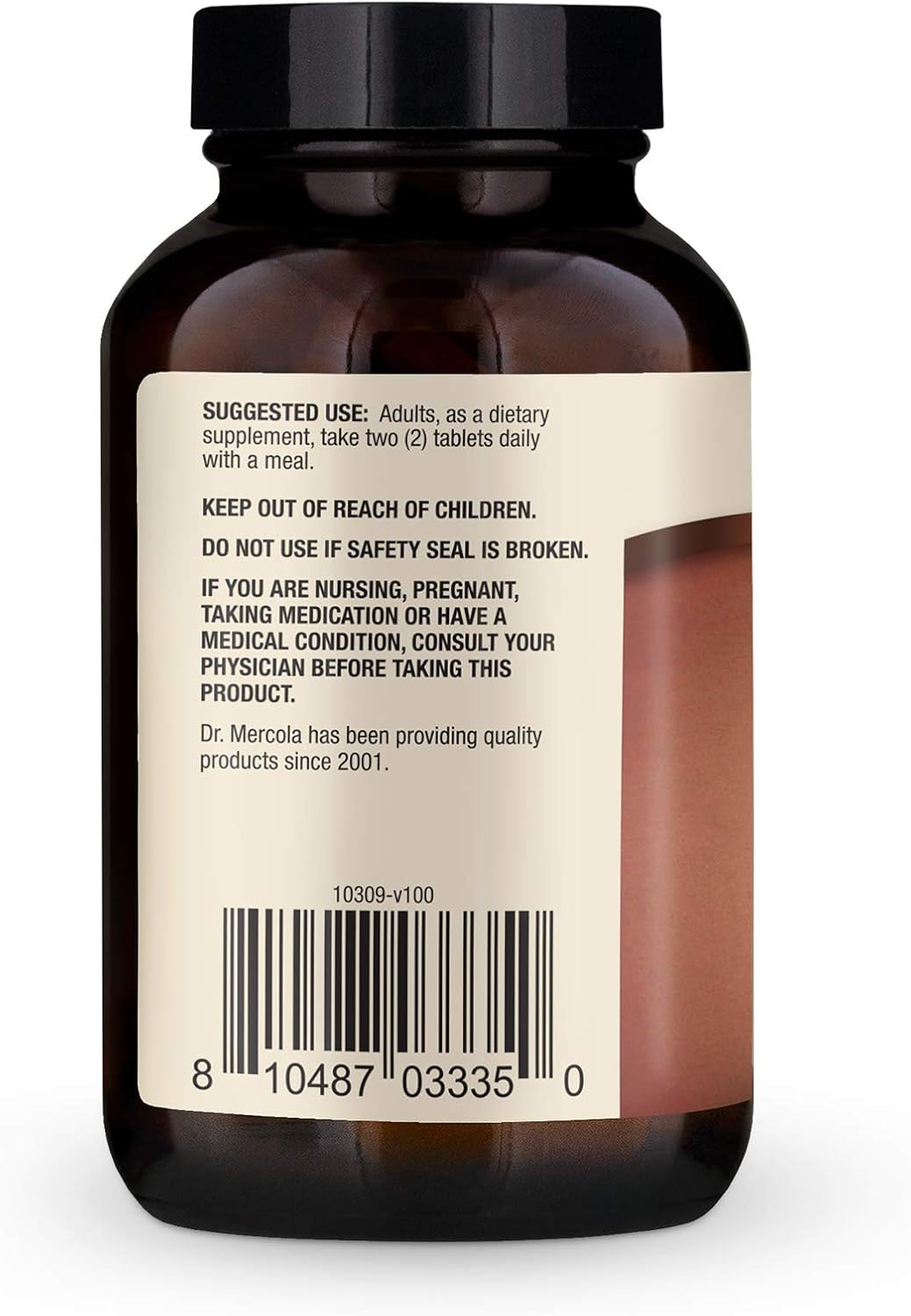 Dr. Mercola Biodynamic Organic Fermented Cinnamon 90 Servings (180 Tablets), Supports Cholesterol Levels Within The Normal Range*, Non GMO, Soy Free, Gluten Free, USDA Organic, Demeter Certified : Health & Household