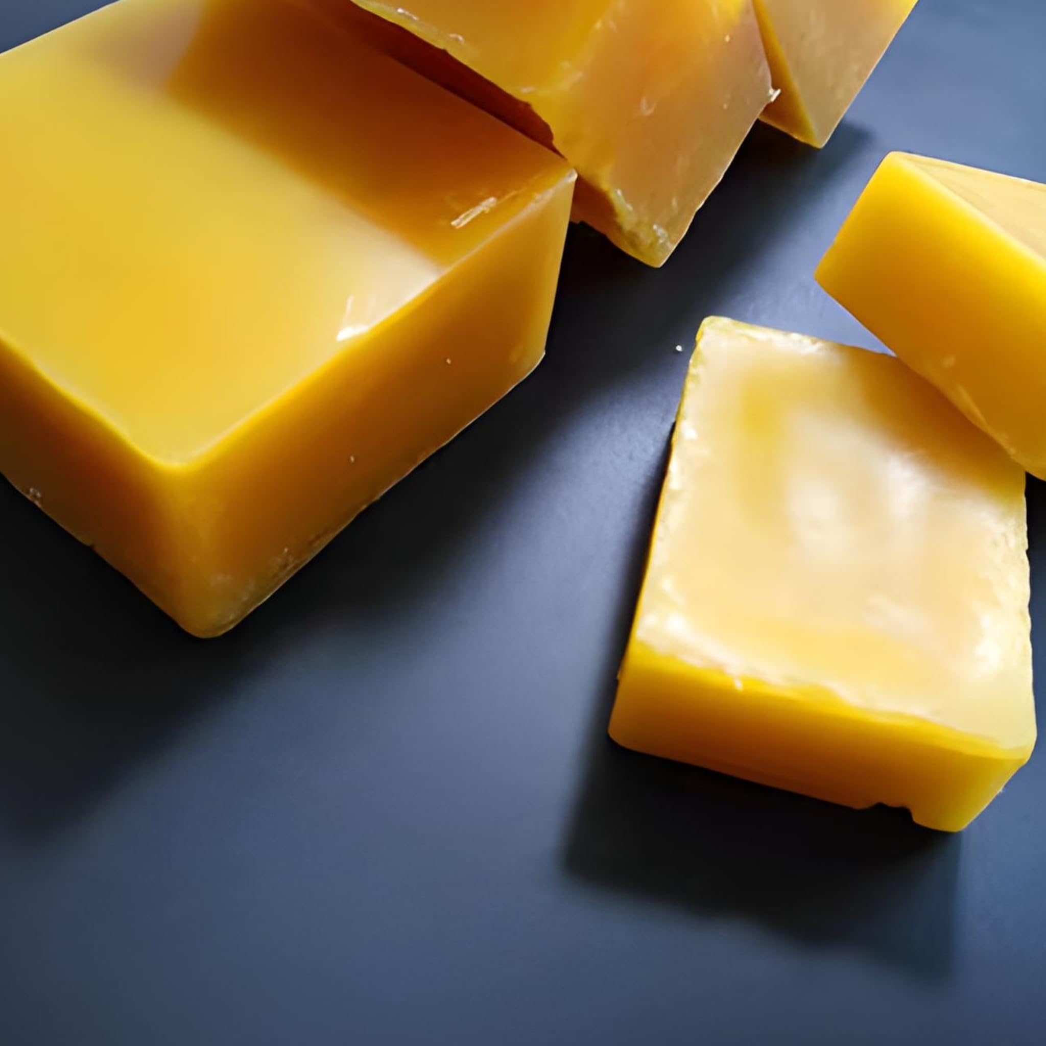 Bricoloco Cera natural de abejas pura en pastillas | Bloque de cera para cosmética natural, velas, artesanía, protección de la madera, impermeabilizante de ropa y zapatos. (2, Kilogramos)