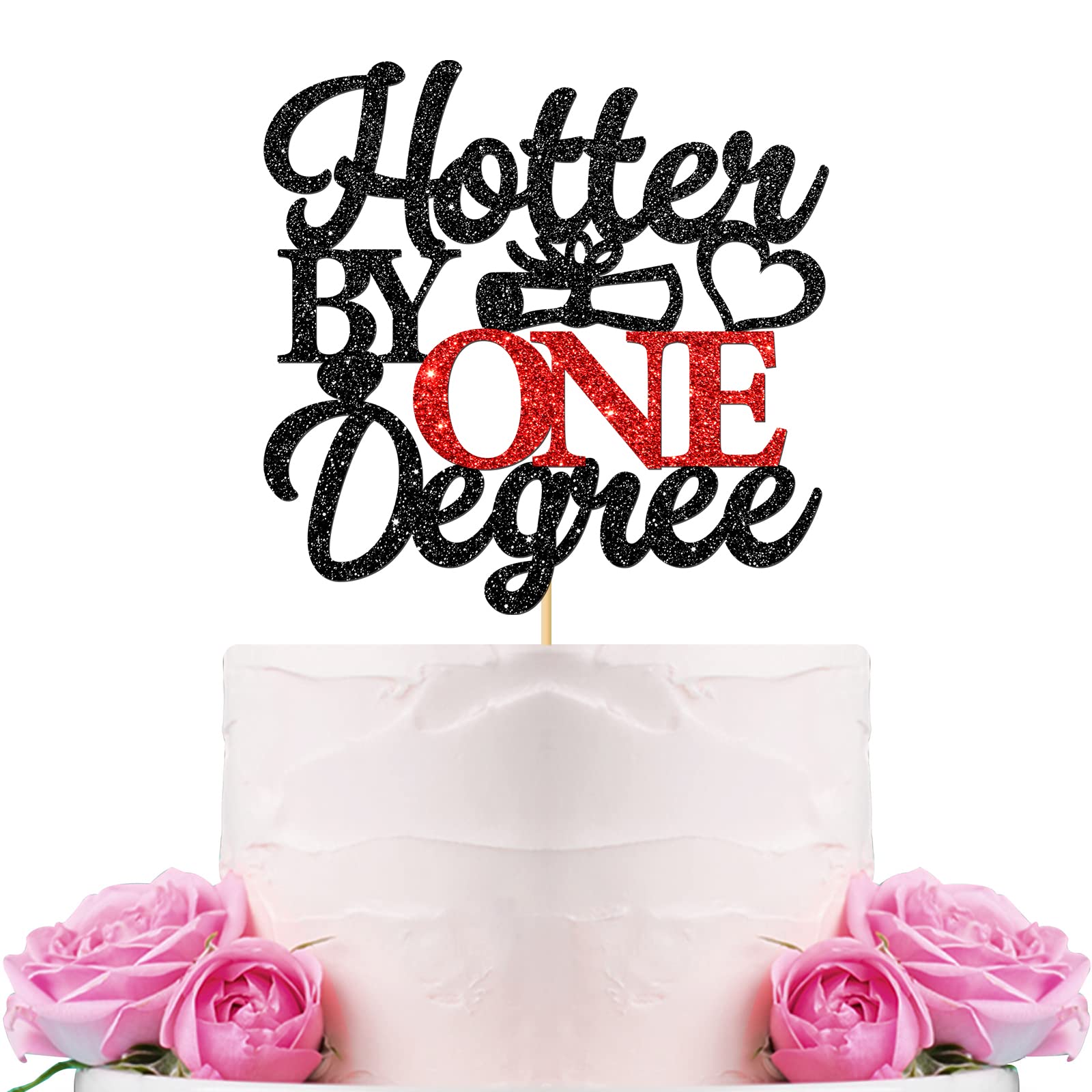 Buy WeBenison Hotter By One Degree Cake Topper / 2022 Graduation Cake