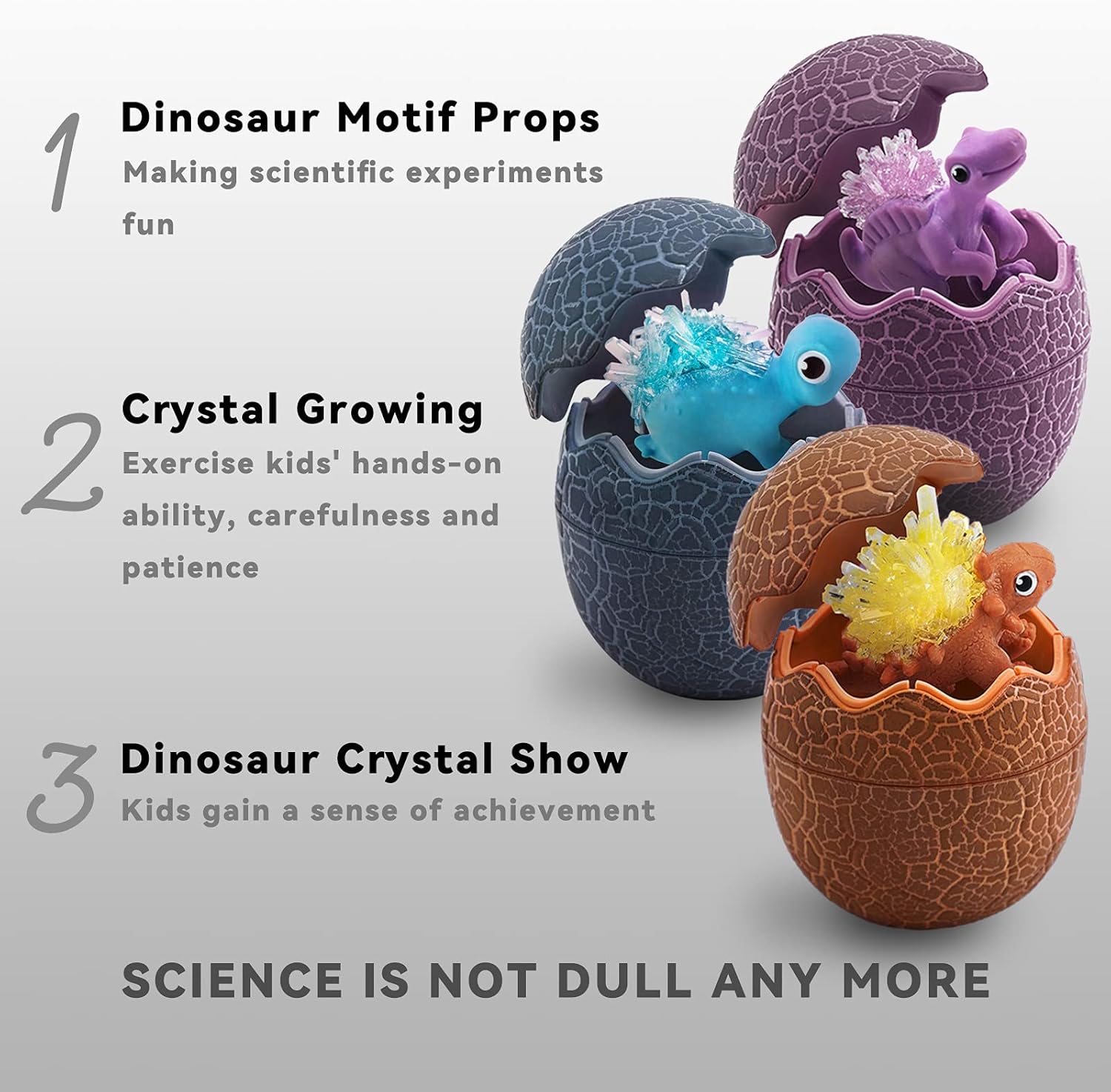 Science Can Crystal Growing Science Experiment Kit for Kids, Children DIY STEM Projects Educational Toy for 8 Year and Up Girls and Boys : Toys & Games
