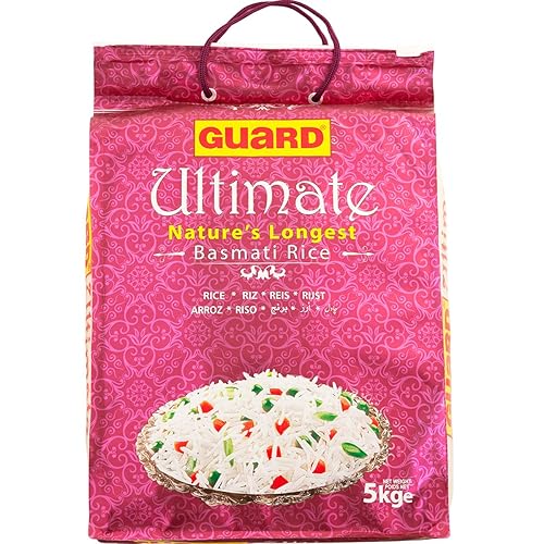 Guard El arroz basmati más largo de Ultimate Nature's 10lb