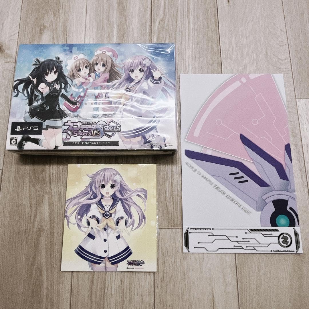 新品超次元ゲイム 戦機少女 SistersVSSisters A4アート 限定