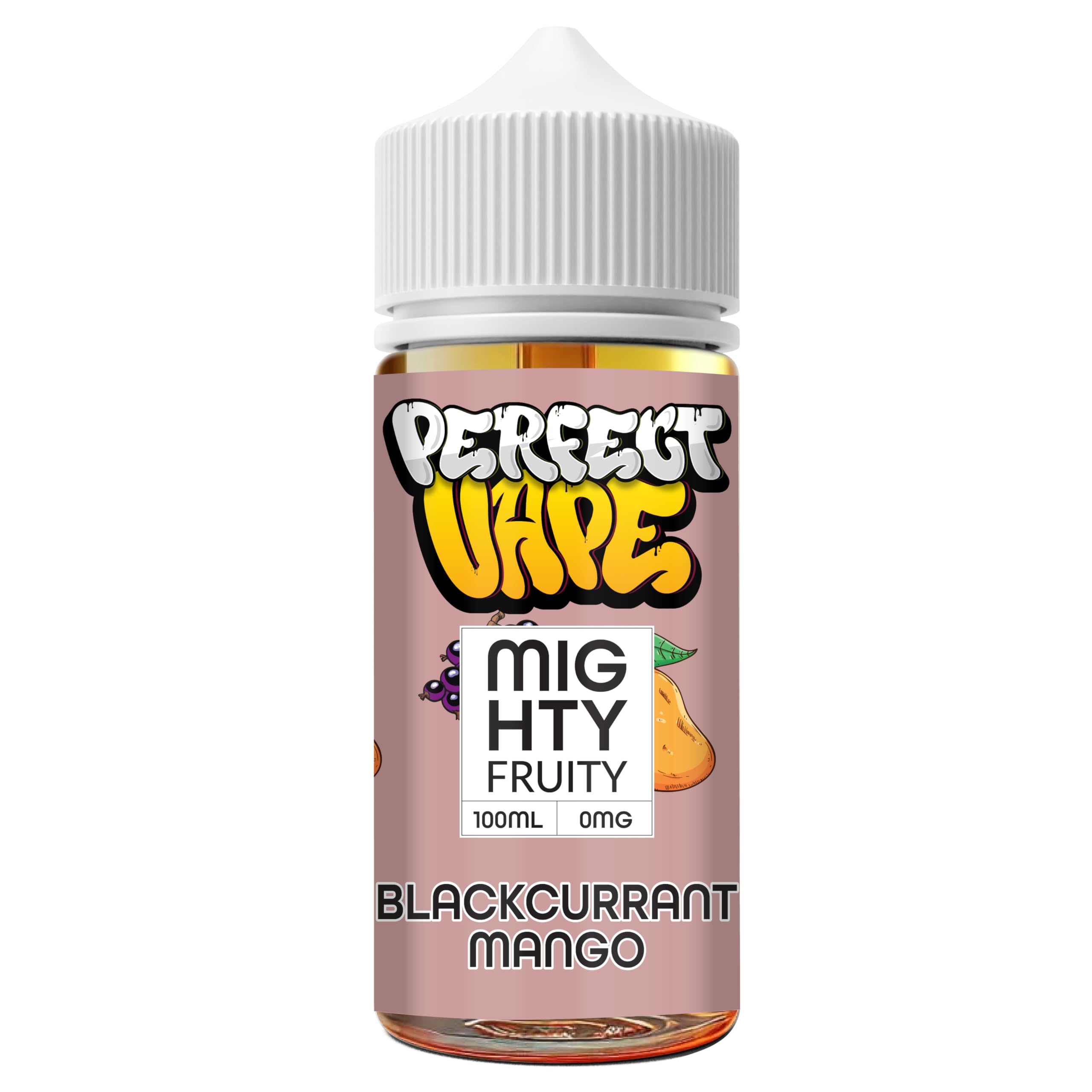 Perfect Vape Mighty Fruity Blackcurrant Mango 100ml Shortfill 70/30 E-Liquid
