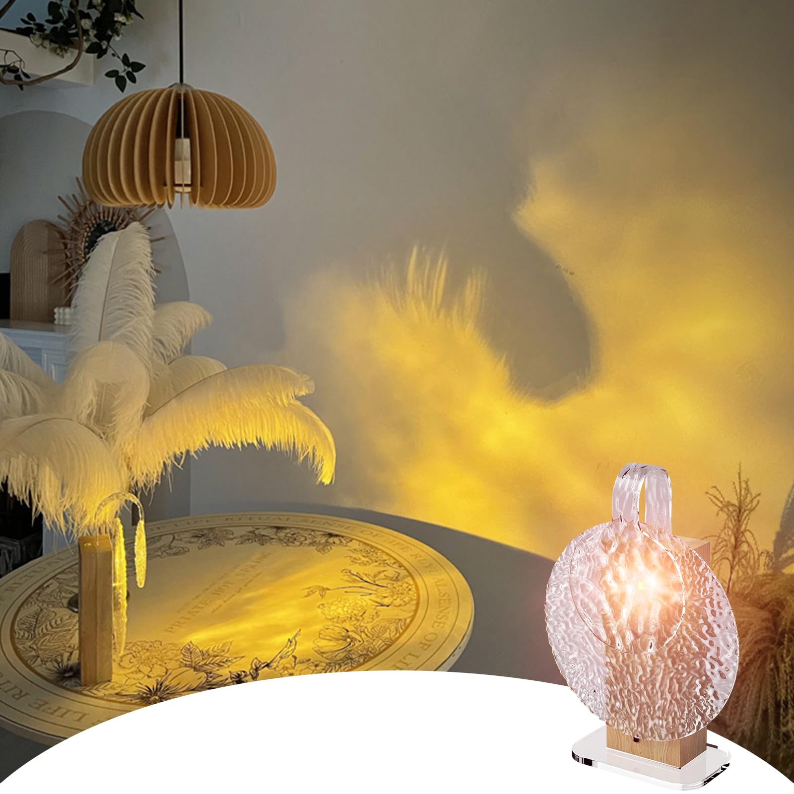 Snapklik.com : Waterwave LED Ambient Light, Dynamic Ripple Mood Light ...