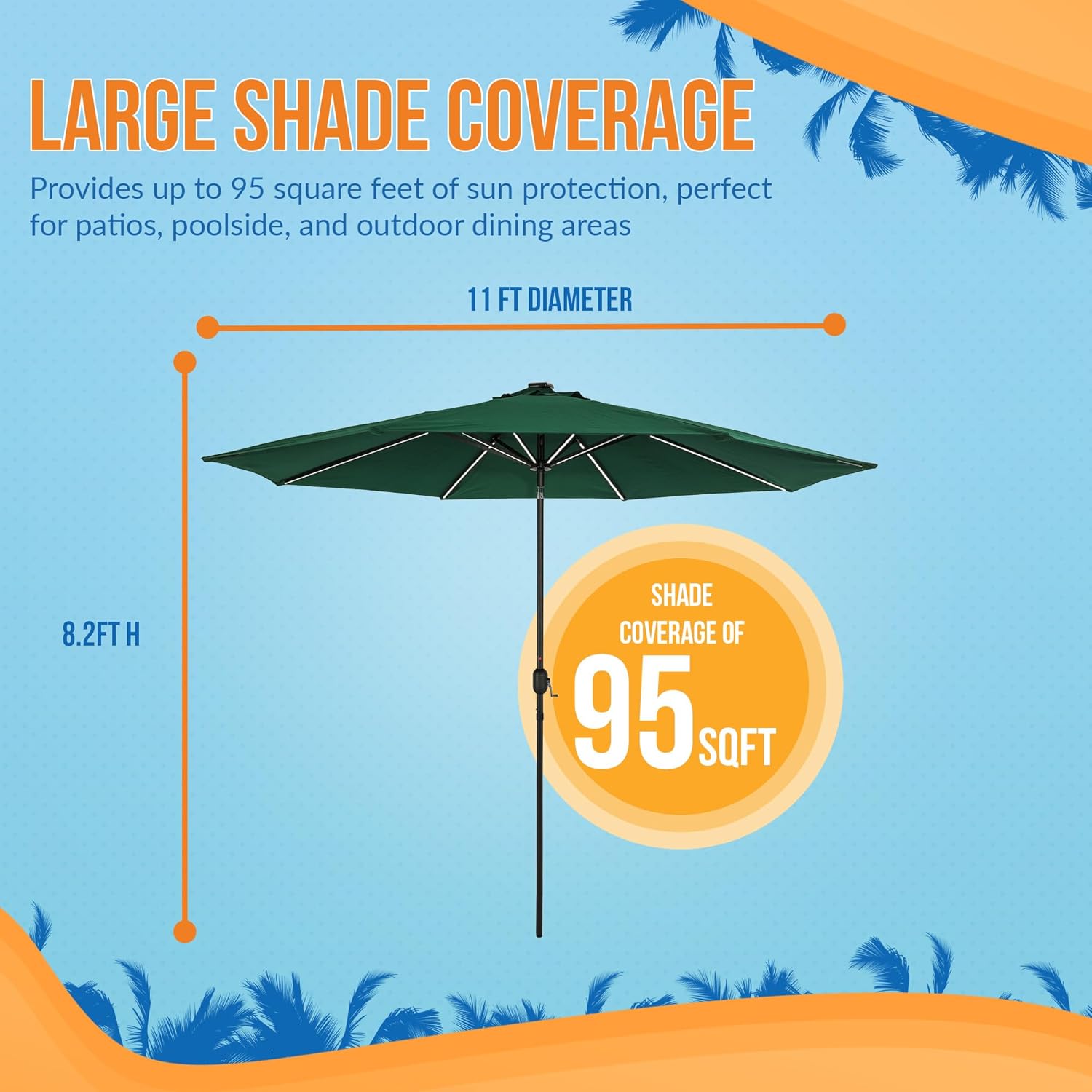 Island Umbrella Calypso