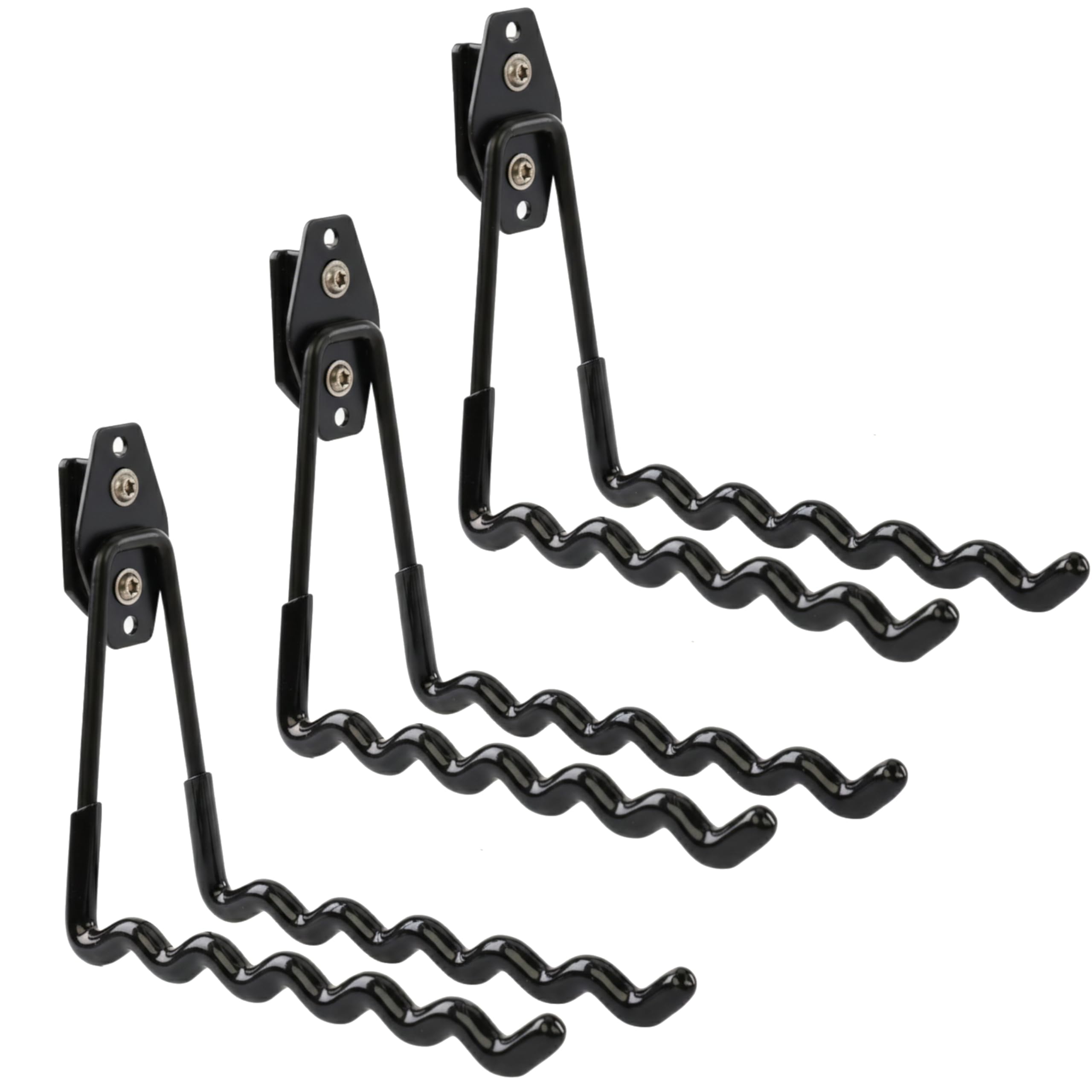 Crochets à outils Qbrick botle en forme d'onde 19cm avec gaine PVC pour garage et atelier