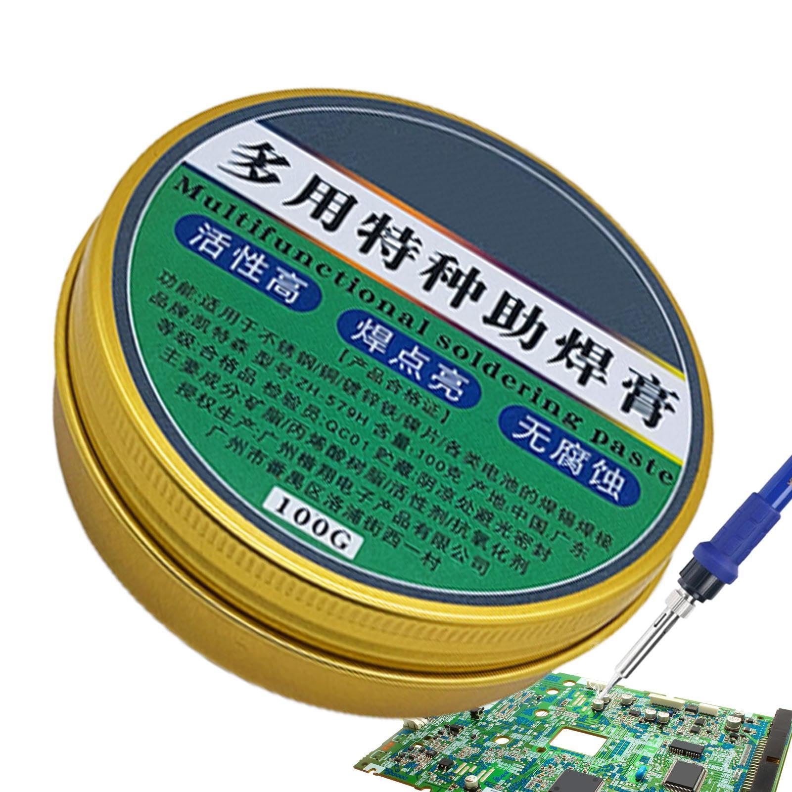 Solder Flux | Soldering Tools | Multifunctional Solder Flux Paste For Electronic Solder, Soldering Tools, Enhances Copper Wire Welding & Stainless Steel Sheets Bonding