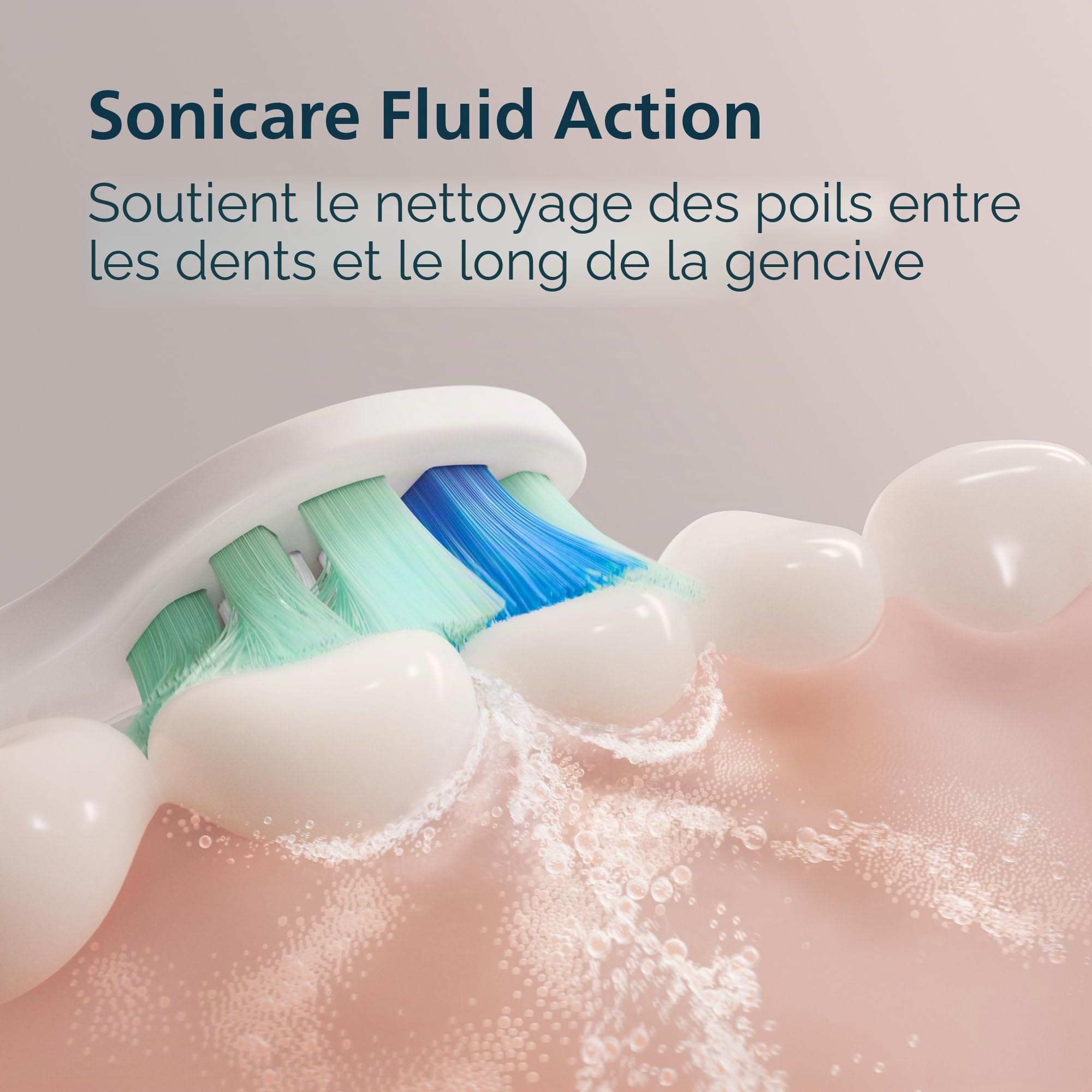Philips Sonicare 4100 Power Brosse à dents électrique rechargeable avec capteur de pression Noir