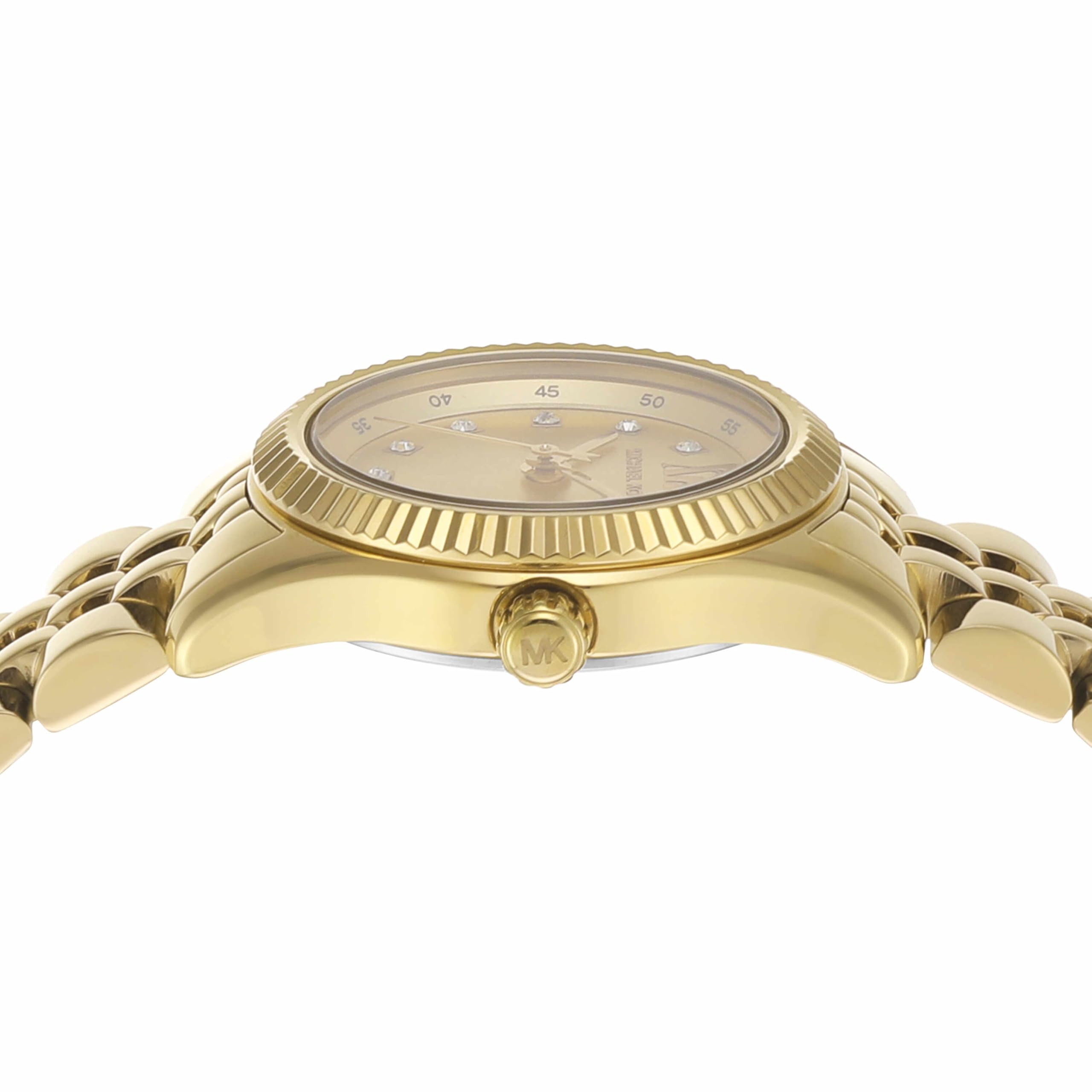 Michael Kors Orologio Lexington da donna, movimento al quarzo a tre lancette da 26 mm con cinturino in acciaio inossidabile
