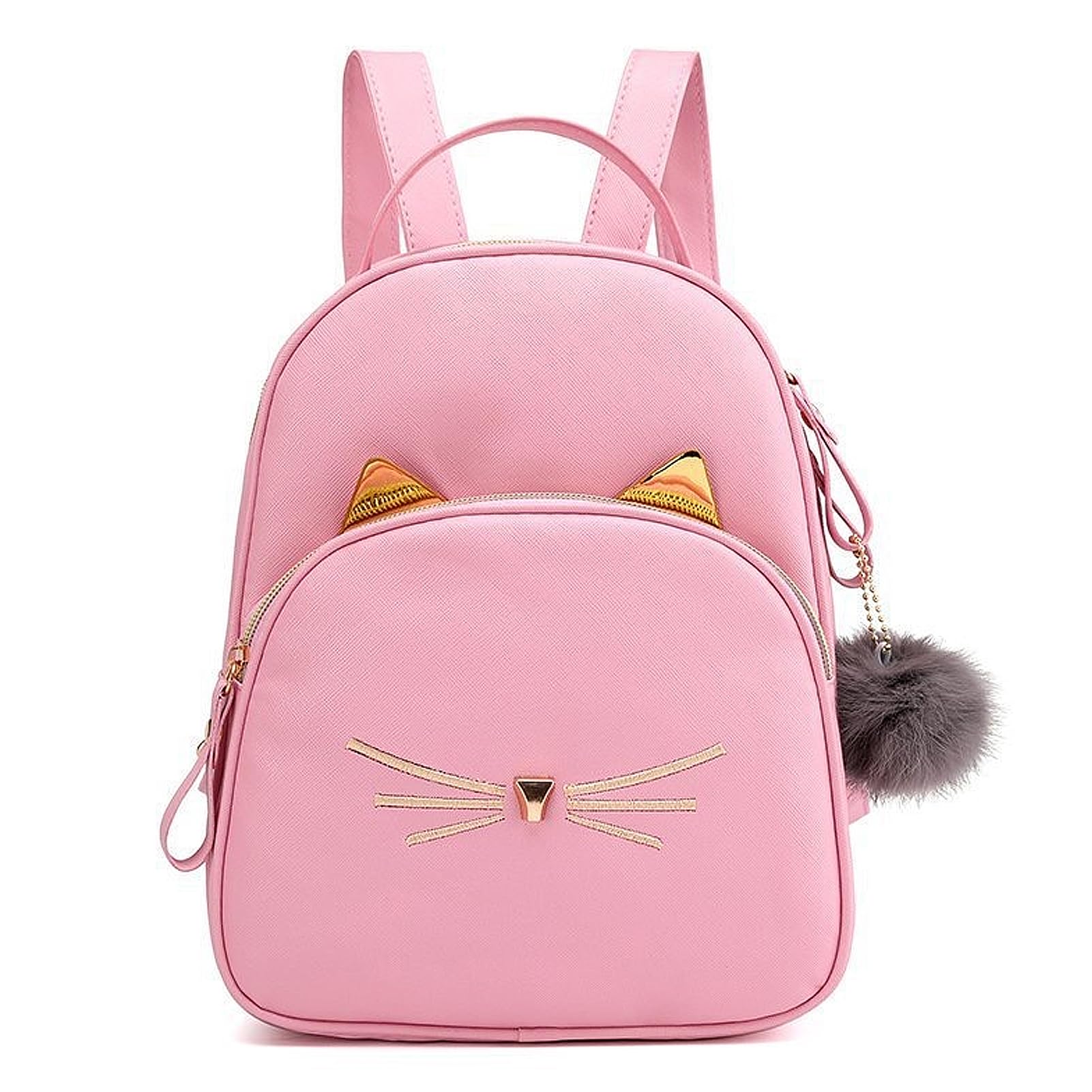 PRLINJSK Mini Backpack for Girls Teens Women Small Cat Backpack Purse