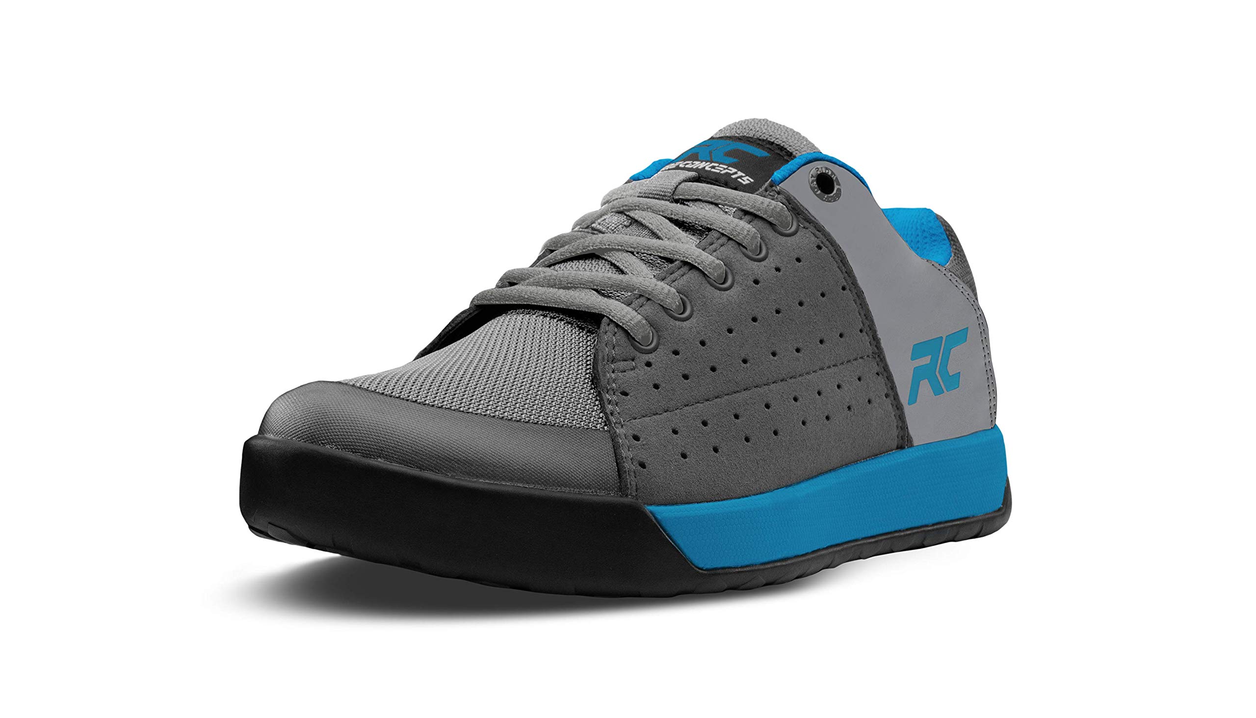 Ride Concepts Kinder Fahrradschuhe Livewire, Grau Blau, 35, 224-Y
