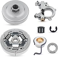 Vista 1 de Kit de bomba de aceite de rueda dentada de tambor de embrague de 3/8"-7T para Stihl 044 046 MS341 MS361 MS362 MS362C MS380 MS381 MS440 MS441 MS460