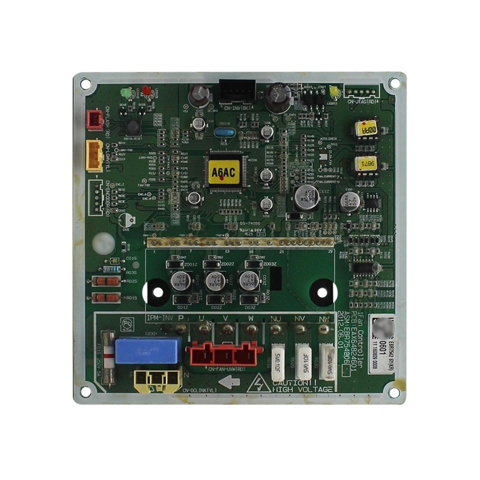 Coal2ToalPW Fan (Onboardin) Pcb Assembly EBR75420601 EAX64824601 ， Compatible For LG ，Outdoor Unit ARUB100LTE4 ARUN100LTE4 EBR79838901