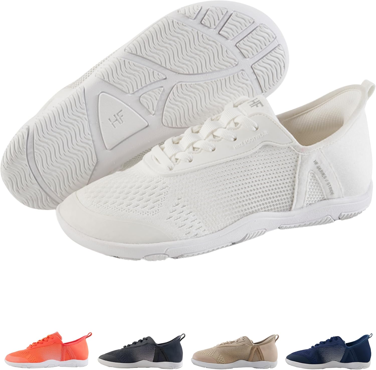 Hike Footwear HF Stride – Hands-Off & Ergonomic Barefoot Shoes, Thin Sole & Ultra-Light, Effortless Wear Unisex