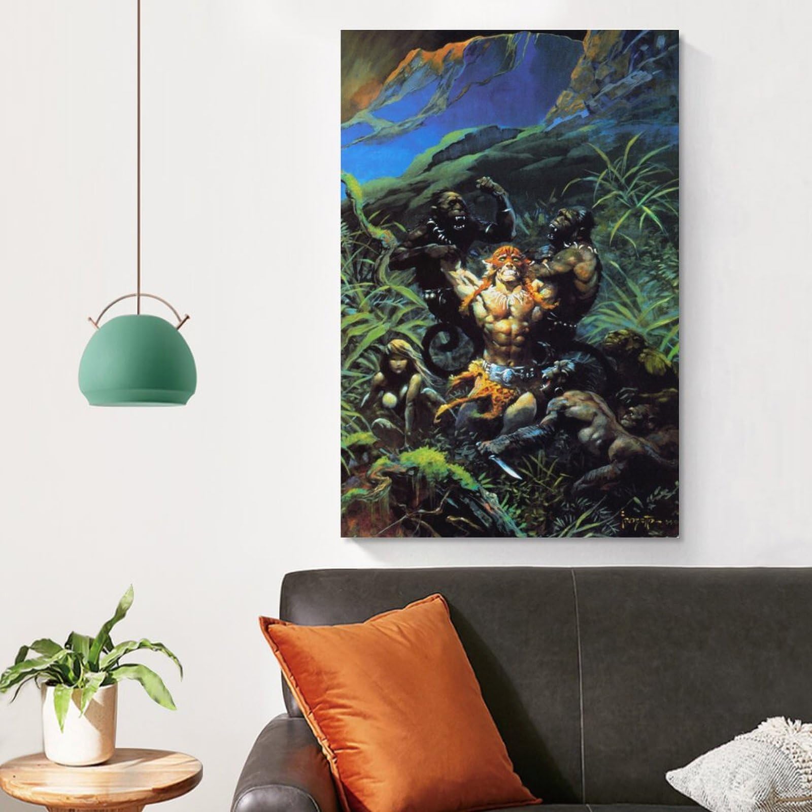 Amazon.co.jp: フランク・フラゼッタ Frank Frazetta Jaguar God