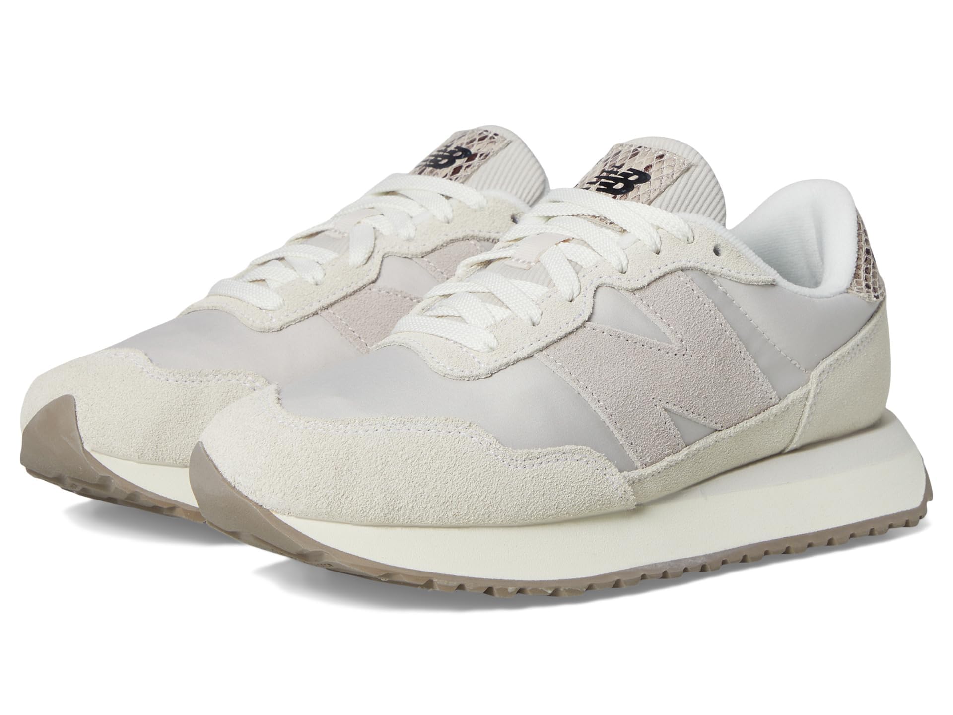 New Balance Women's 237 Sneaker, Beige, 6.5 UK
