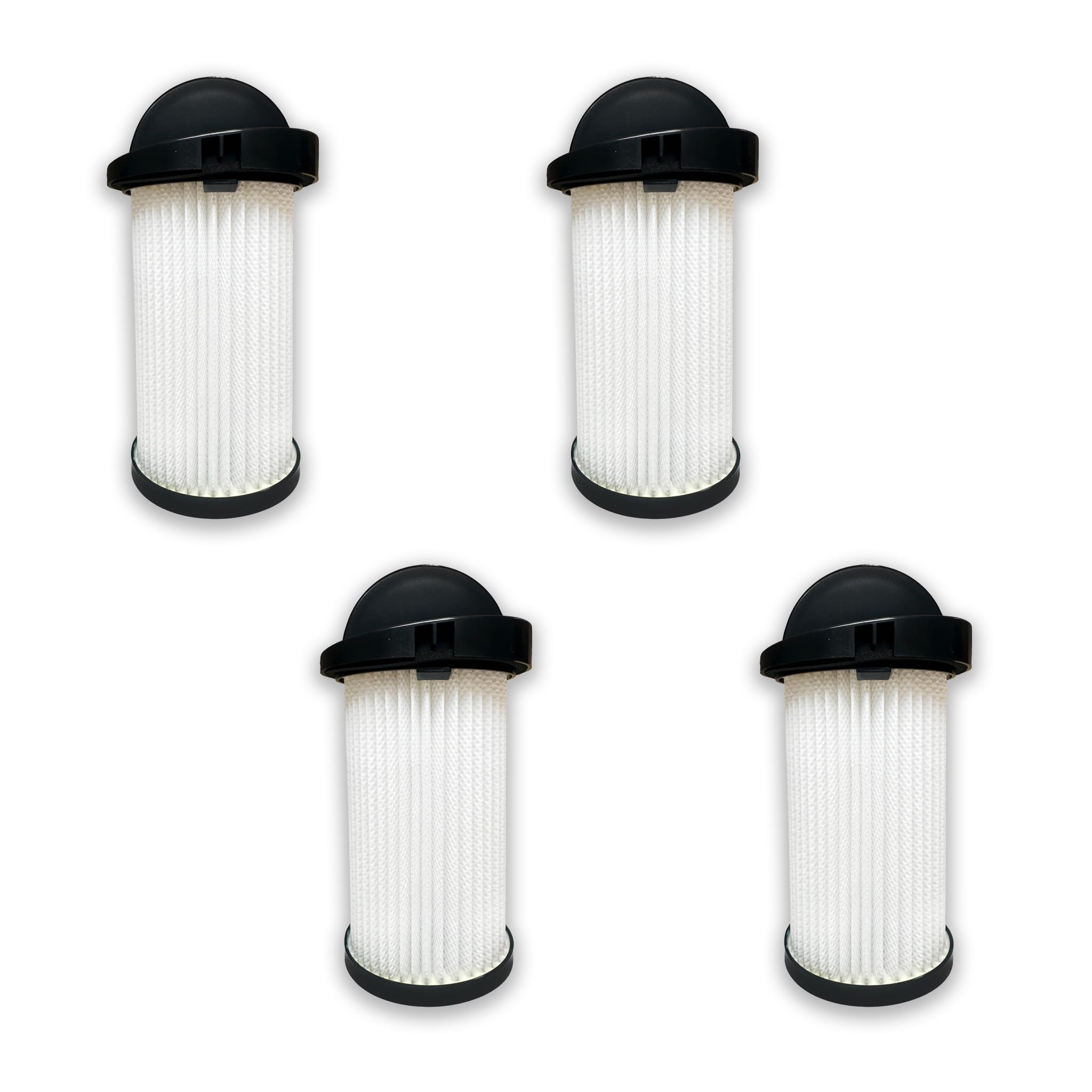 Nispira EV-PMF Premium True HEPA Vacuum Filter Replacement for Eye-Vac Pre-motor Professional 4 Pack