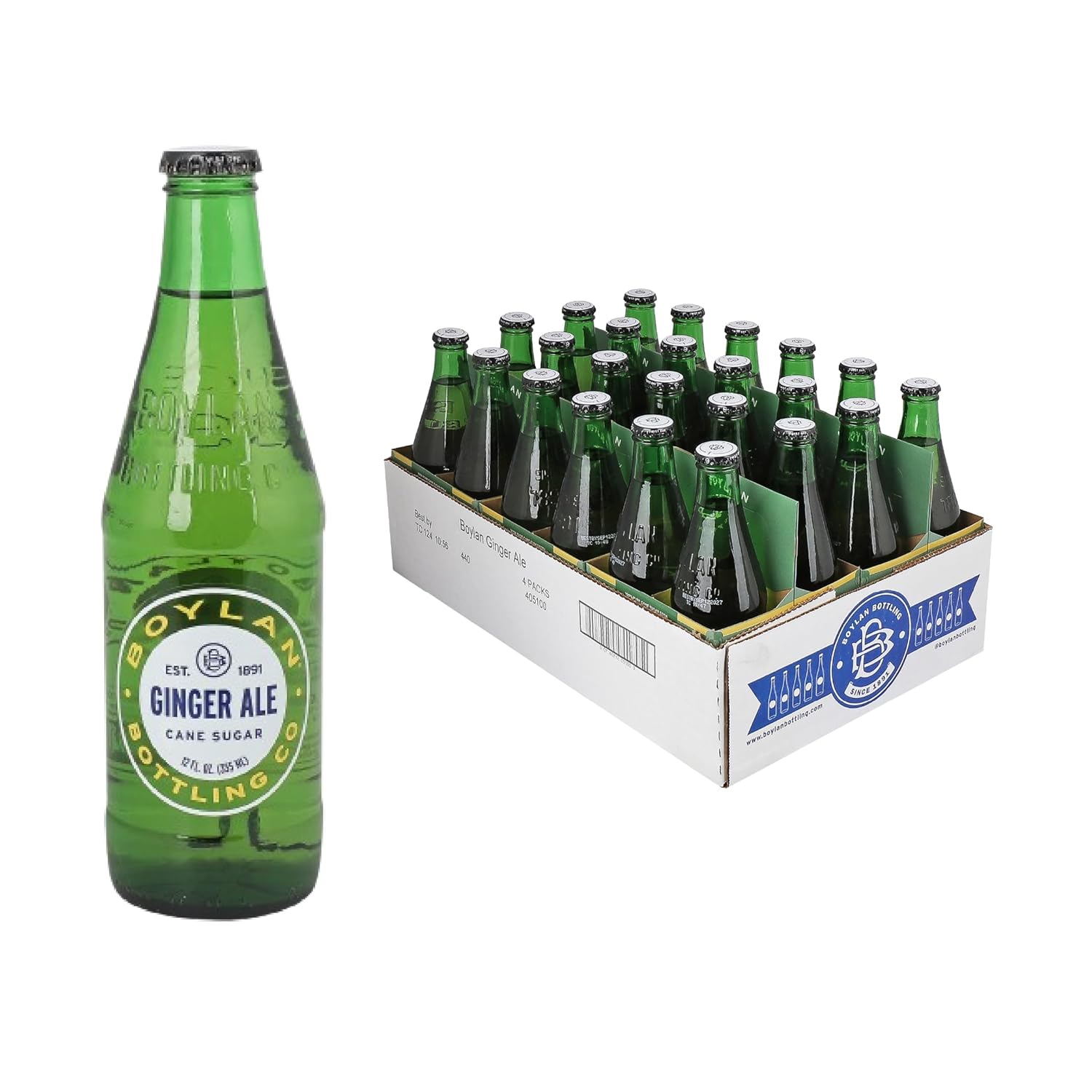 Boylan Bottling Co Boylan Ginger Ale Soda 12 Oz (Pack Of 24)