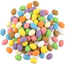 100PCS 0.7Ft. Easter Decor Eggs Mini Plastic Easter Eggs - Bulk Small Decorative Easter Eggs for Crafts, Easter Basket Fillers, Vase & Table Centerpiece Home Decor