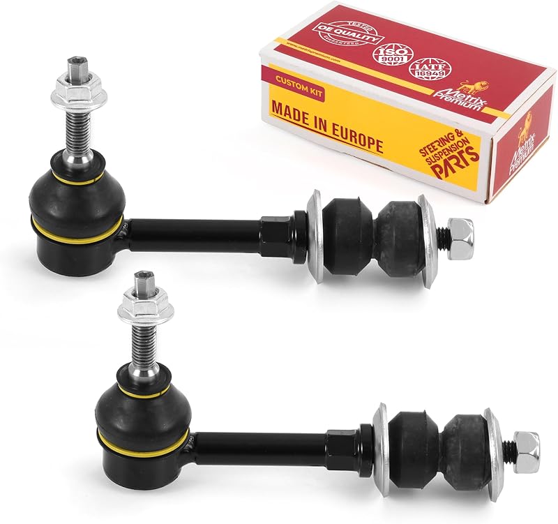 Kit de bieletas da barra estabilizadora dianteira METRIX PREMIUM CHASSIS PARTS para Dodge Ram 2500 4WD – 2 unidades