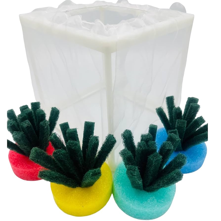 産卵床56個×５セット　280個まとめ売りロング　☆ジャンボ大福出品☆ メダカの産卵床 6セット入 (100円ショップ 100円均一 100均一