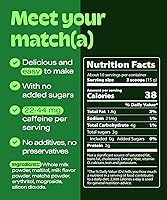 Vista 45 de Drink Matcha Té Matcha verde en polvo, orgánica USDA, 100% puro té matcha verde en polvo, nada añadido., Verde Matcha