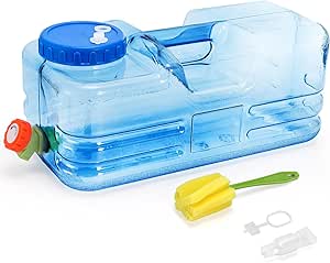 Dicunoy 2.6 Gallon Portable Water Container with Spigot