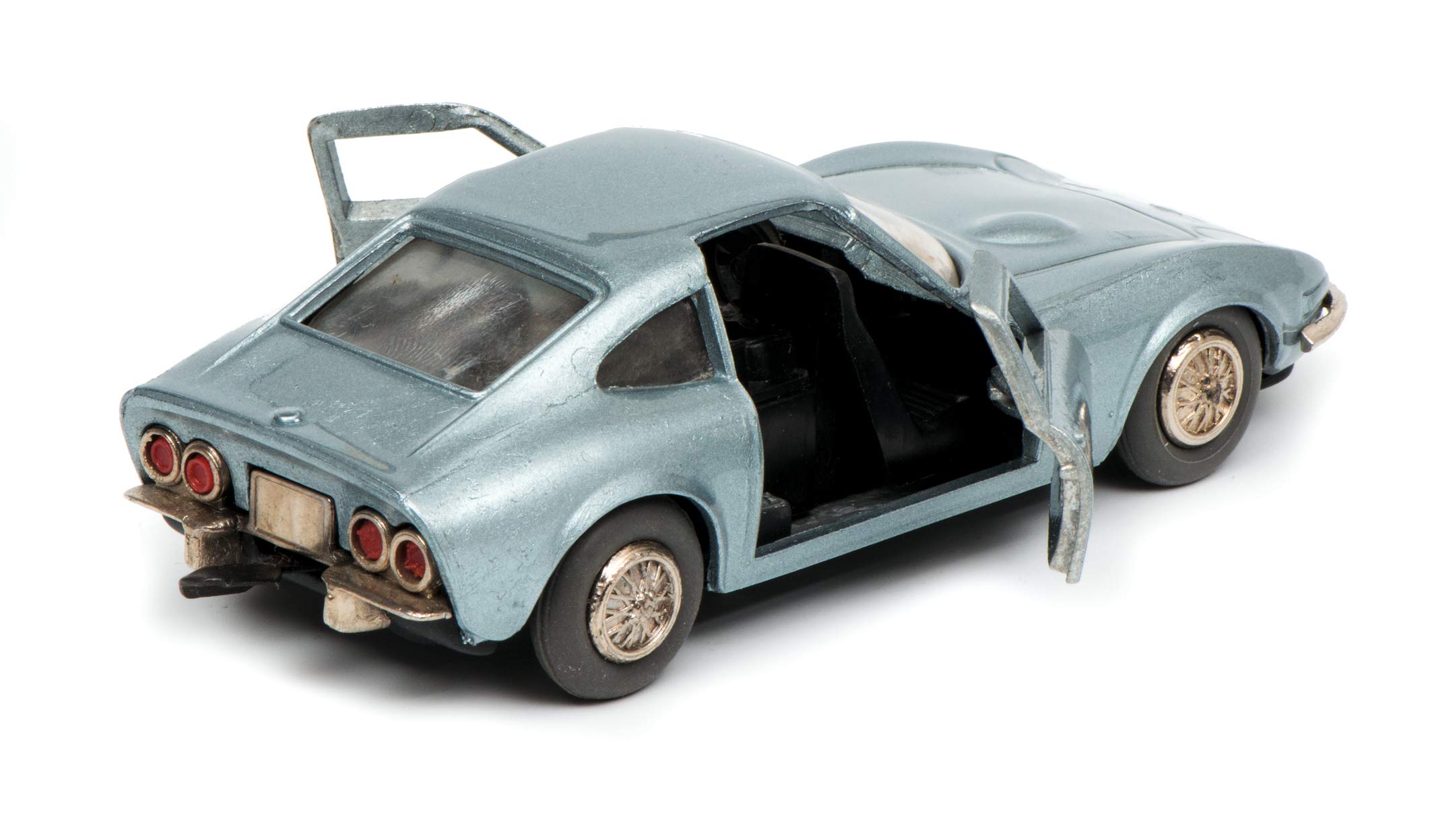 Schuco Automatic Racer Opel GT, mit Aufziehwerk, Modellauto, Limitierte Auflage: 500 Stück, blau metallic