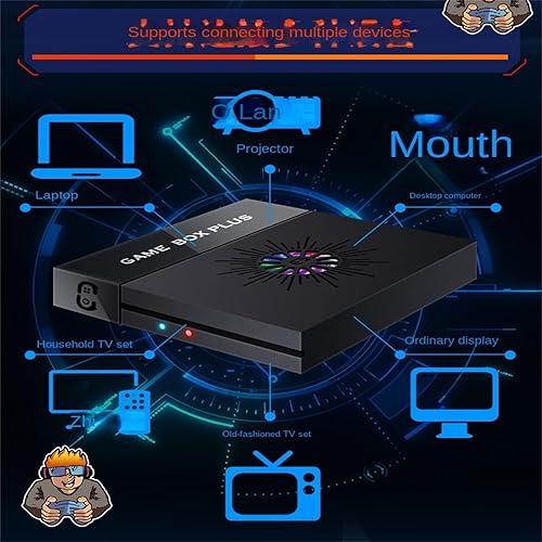 Miniatura 9 de X6S Super Game Box 4K HD Salida Consolas de juegos 128GB TF Tarjeta 10000+ Juegos Retro Videojuegos Consola