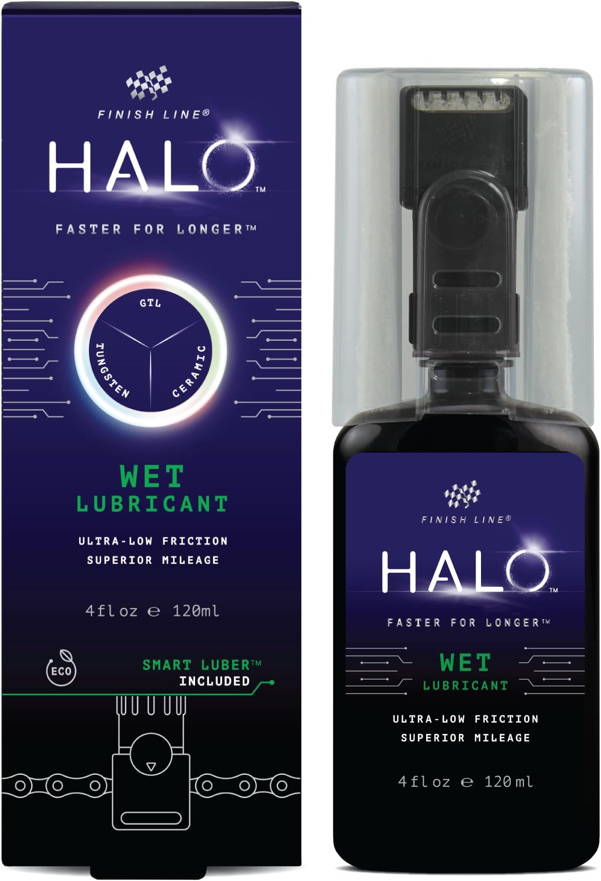 Halo HOT Wax Bike Chain Lubricant | Premium Bicycle Care for Extended Drivetrain Performance Efficiency | Double Boil Bag with Wax Pellets and Immersion Tool, 600g / Net Wt. 1.3 Lb