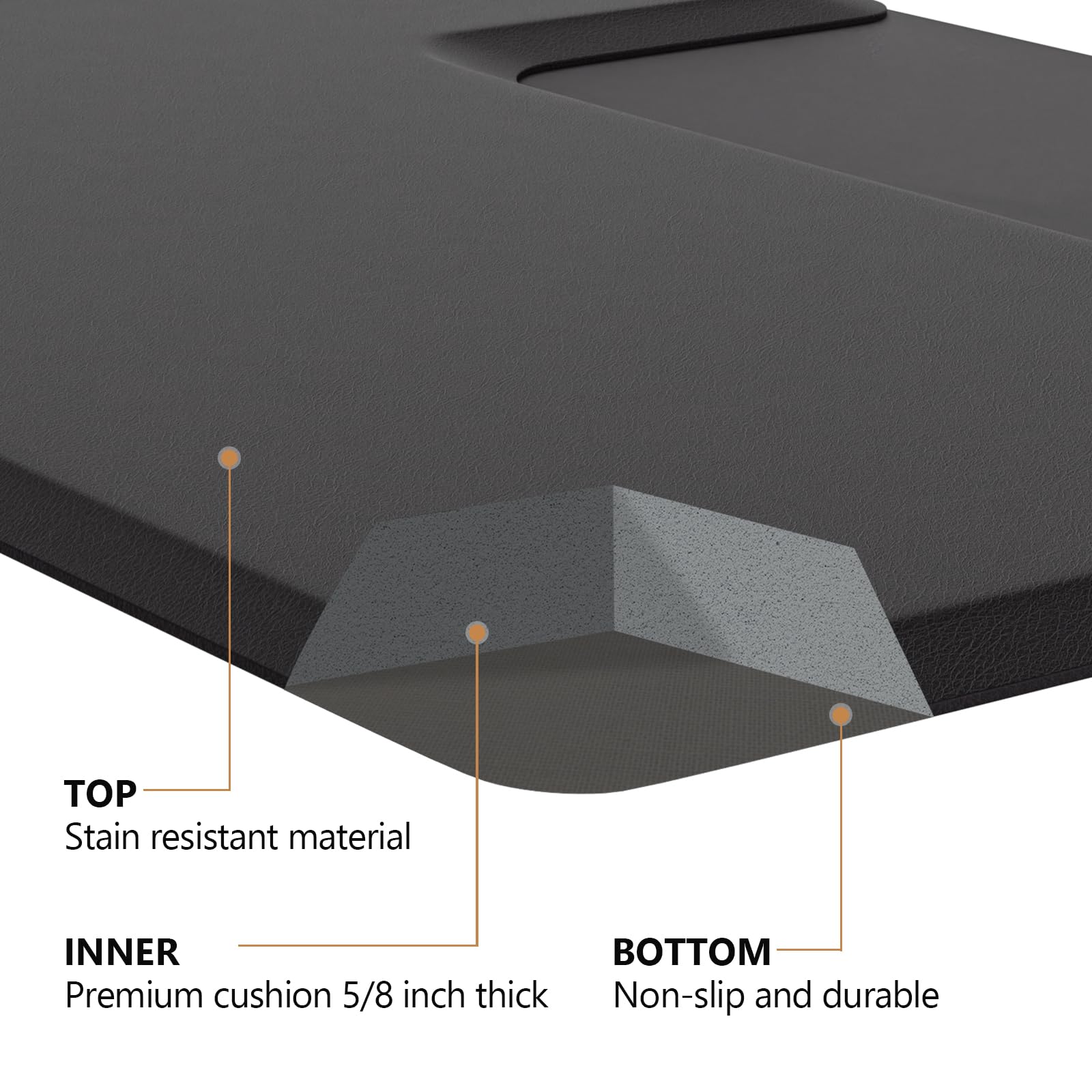 Barber Floor Mat - Salon Comfort & Safety -5 Barber Floor Mat - Salon Comfort & Safety -5