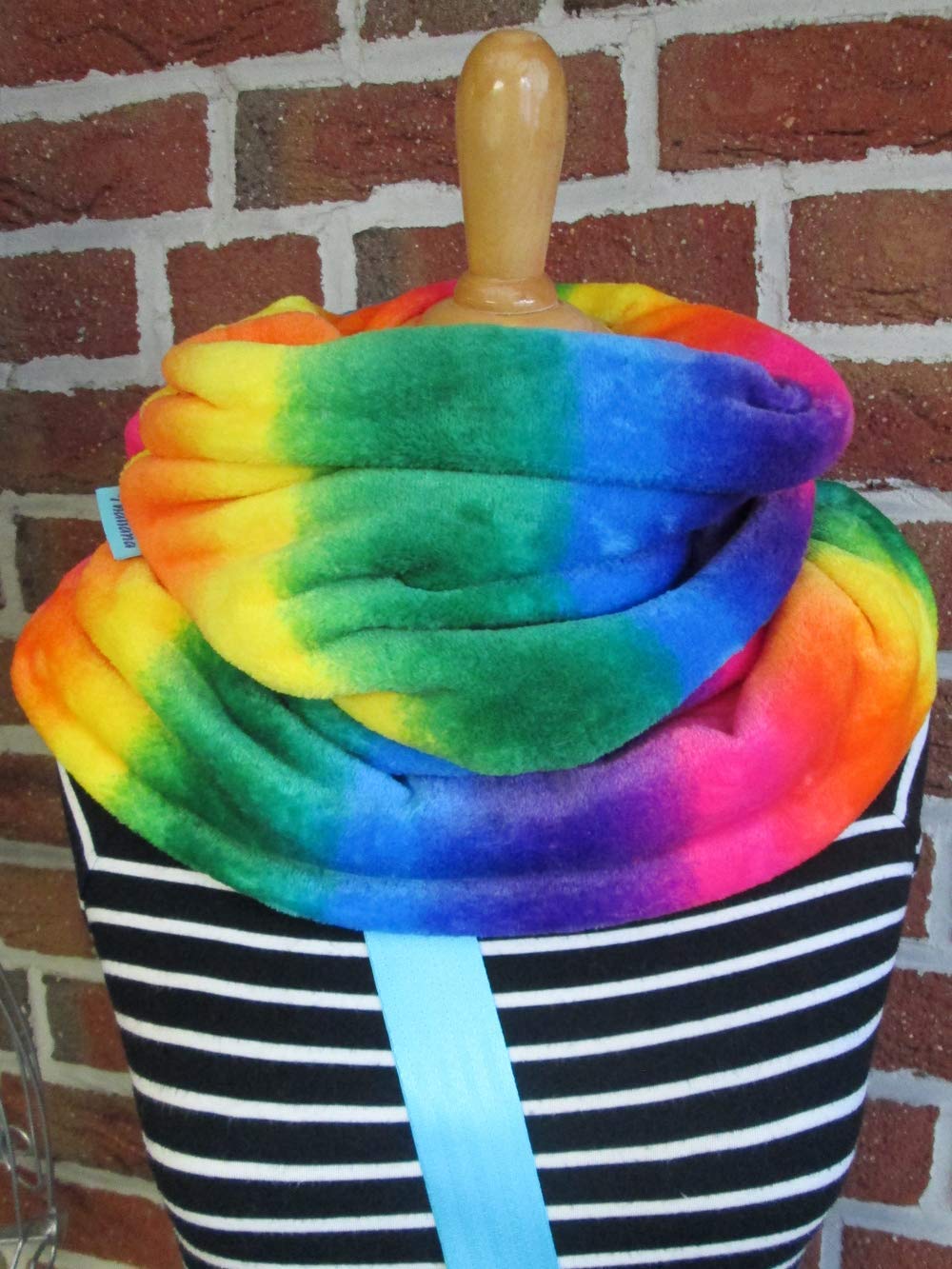 REGENBOGEN bunter Loop Schal Loopschal für Damen