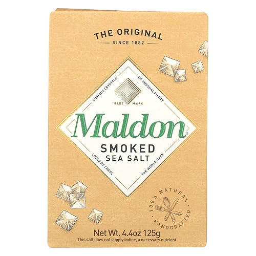 copos de Maldon ahumado Sal de MarFunda de 64.4Oz.