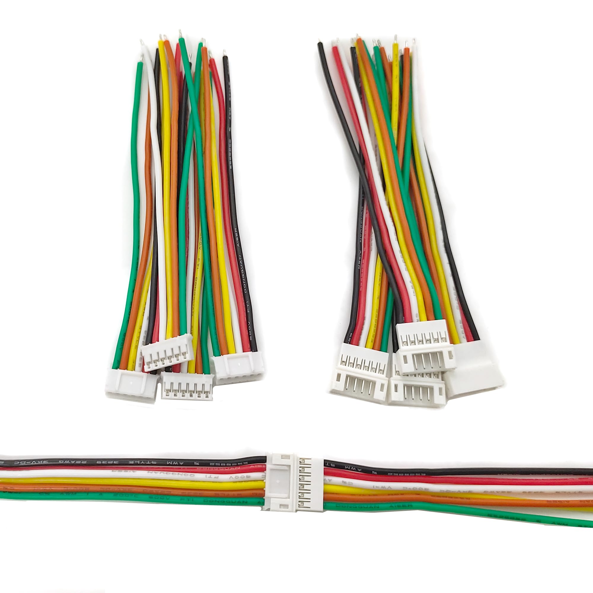 Amazon.com: ZSDZFYLLK JST-PH 2.0 6 Pin Male Female Plug Connector