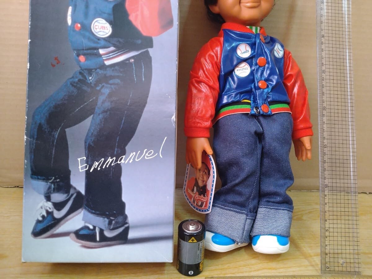 Amazon.co.jp: 80年頃当時物 エマニエル坊や 大サイズ 箱入 42cm