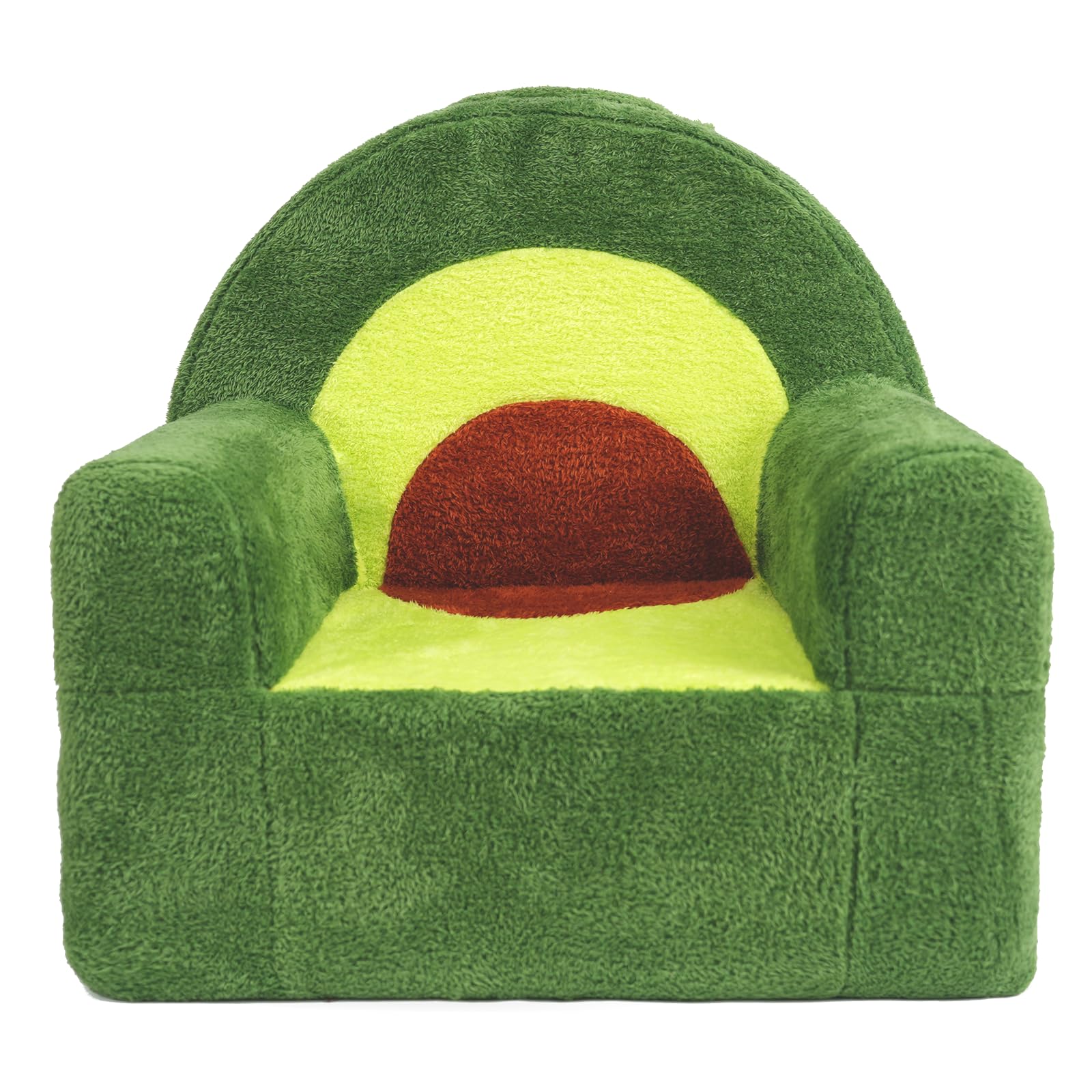 Heypappy Fauteuil Enfant - Fauteuil Confortable et ludique en Mousse avec Housse Velour, Canapé Avocat Design pour Enfants