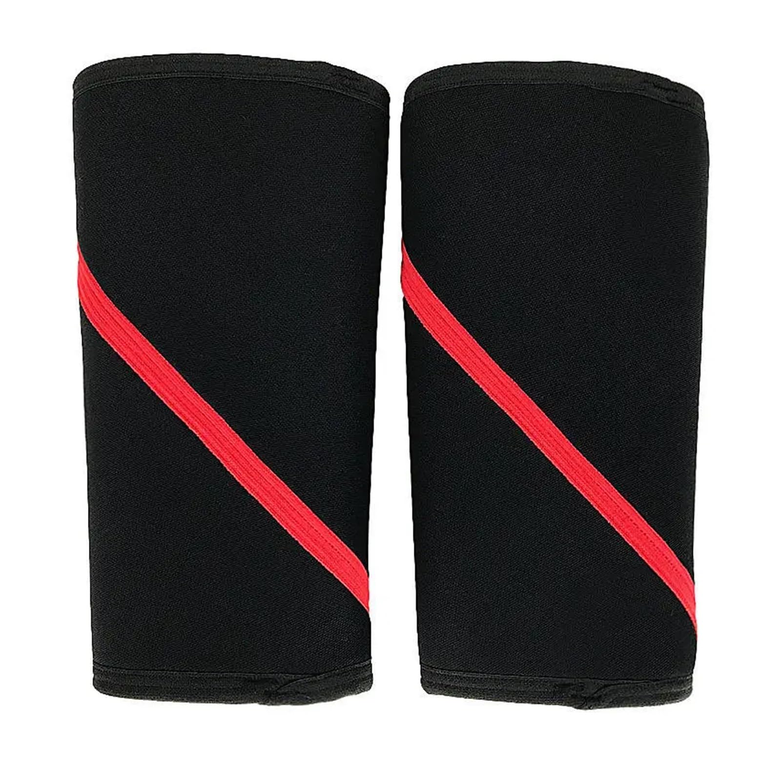 Generisch Hebende Anime-Fitness-Neopren-Kniebandage, harte Gewichtsunterstützung, Powerlifting-Kompressions-Knieschoner(C,M(knee34.5-36.5cm))