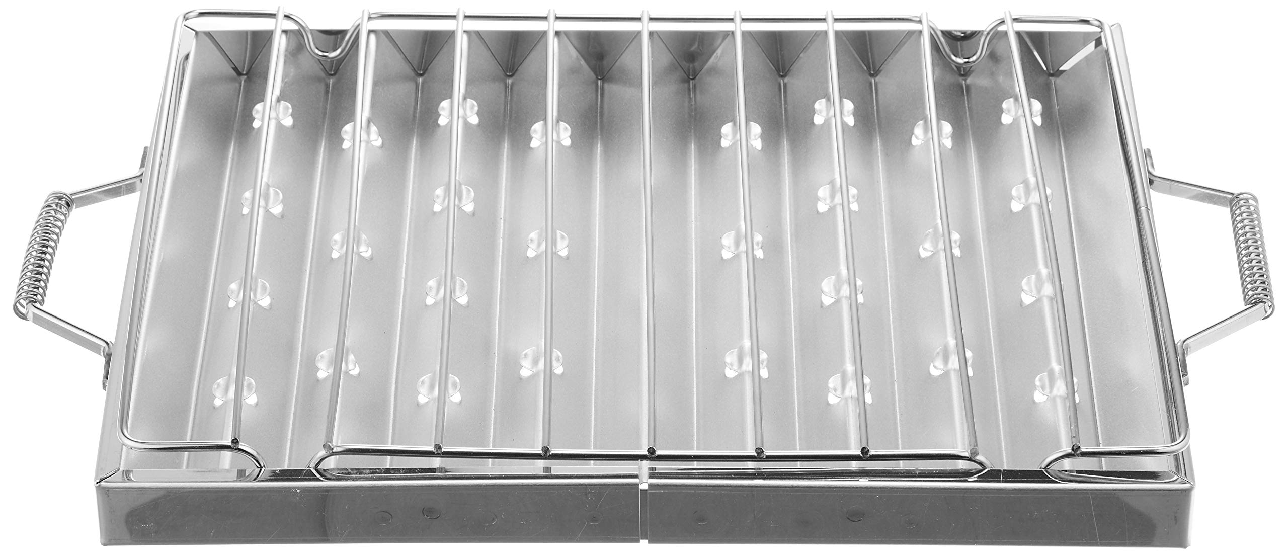 Amazon｜カンダ(kanda) グリルパン ステンレス製 日本製 燕三条 両手