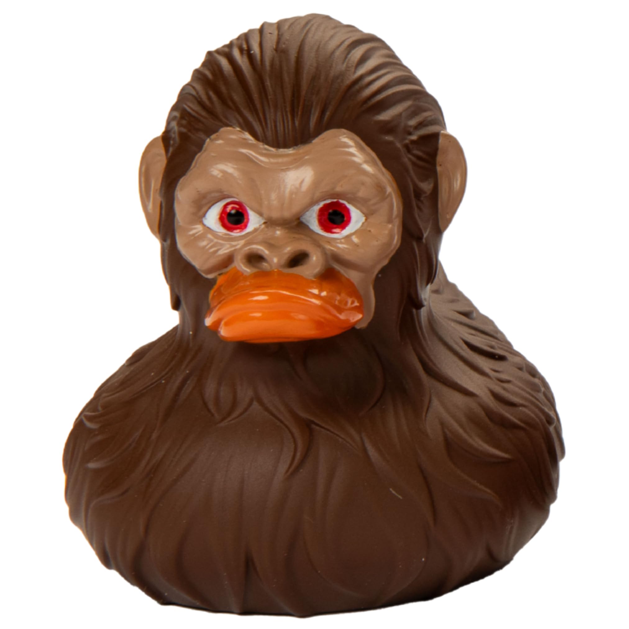 Bigfoot Rubber Ducks for Jeeps - Funny Jeep Ducks for Ducking - Ford Bronco Accessories for Squatching - Bigfoot Gifts for Men Women - Sasquatch Bath Toys for Kids - 3 Inch Size (Brown, 1)