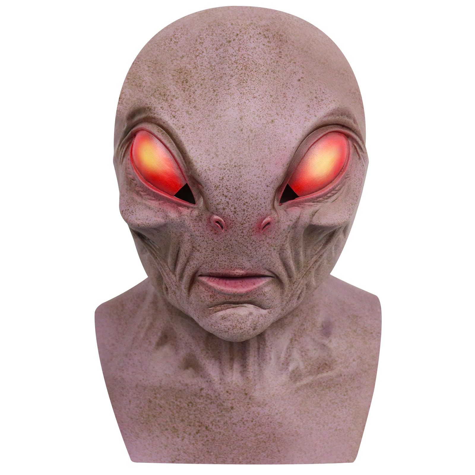Applysu Alien Mask Scary Creepy Full Head Latex Mask Anime Movie Alien Costume Cosplay Props for Carnival Party โ image 1