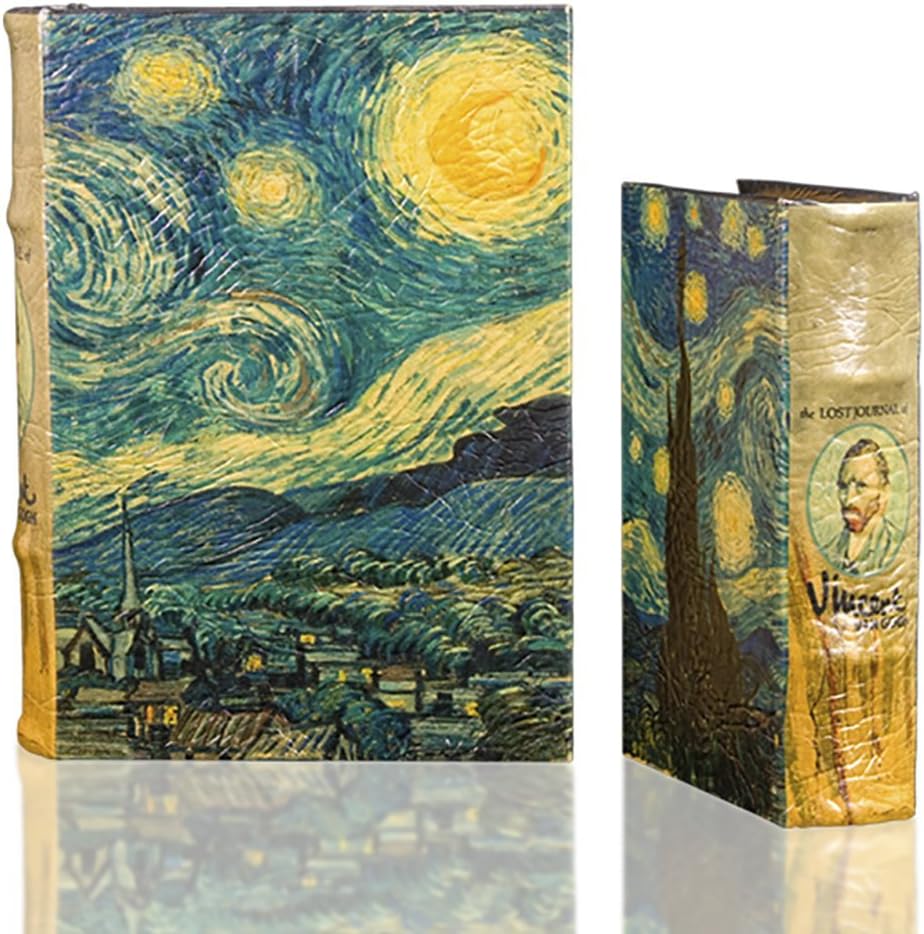 Starry Night by Vincent Van Gogh Book Box Set Comes with