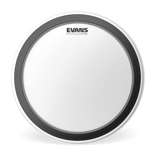EVANS エヴァンス バスドラムヘッド EMAD コーテッド BD20EMADCW / EMAD Coated (single-ply,10mil) 20インチ 【国内正規品】