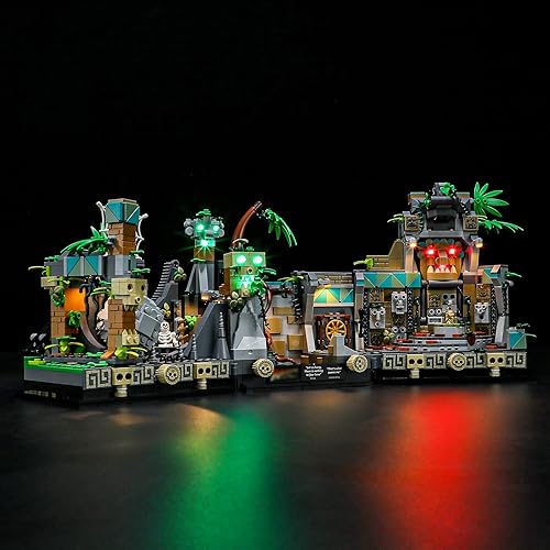 Miniatura 2 de BRIKSMAX Kit de iluminación LED para LEGO-77015 Temple of The Golden Idol - Compatible con el modelo de bloques de construcción Lego Disney - No