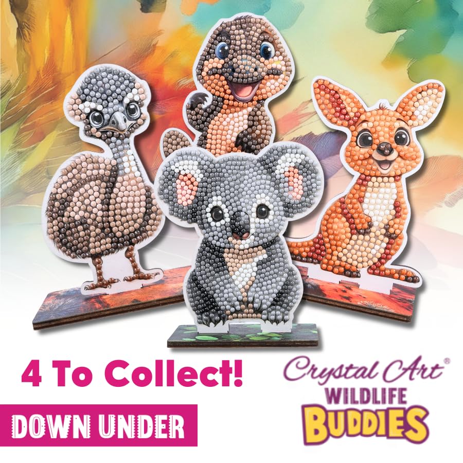 Crystal Art Koala, Buddy (CAFGR-31GEN057)