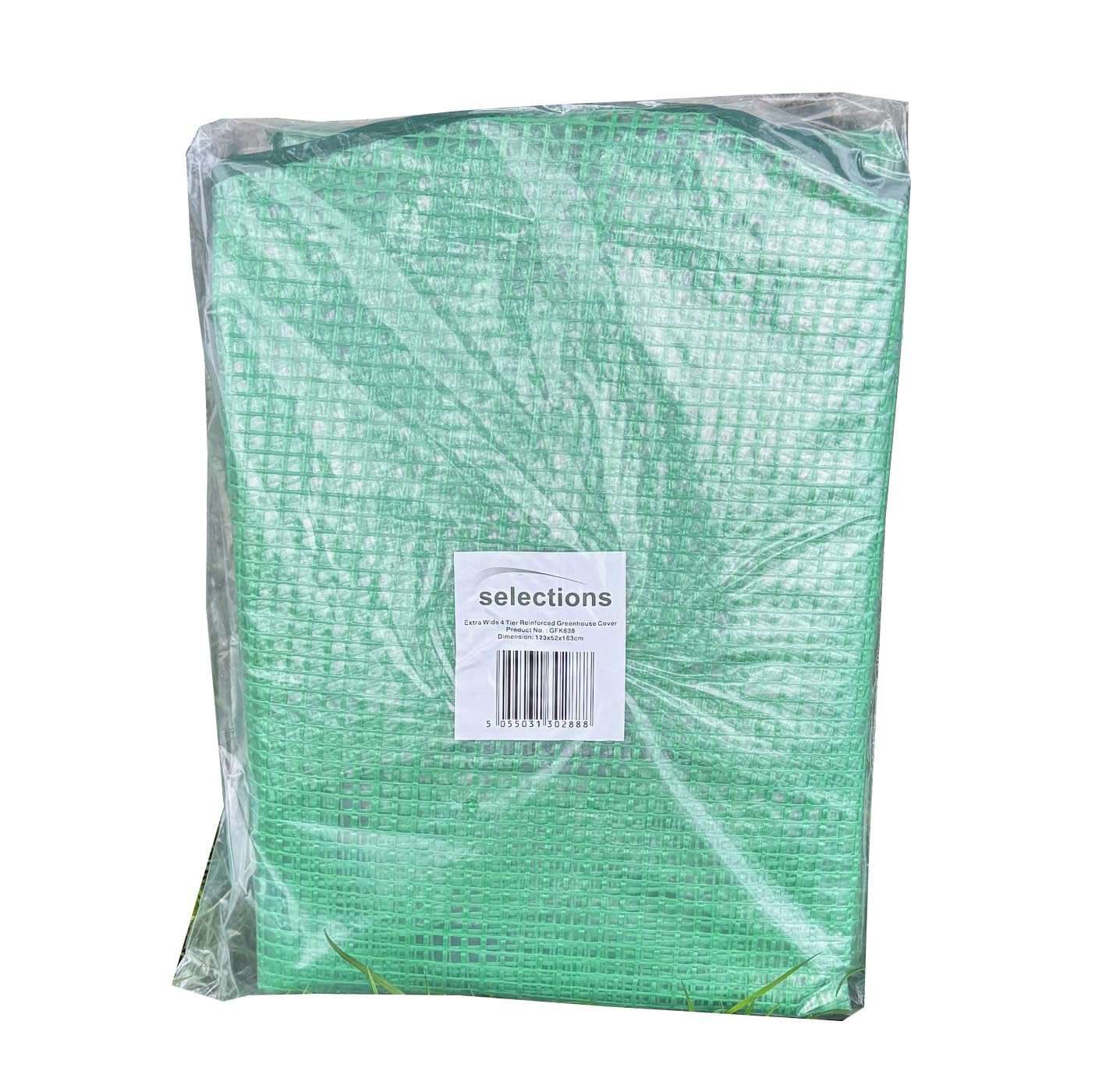 Selections Large 4 Tier Extra Wide Reinforced Replacement Mini Greenhouse Cover