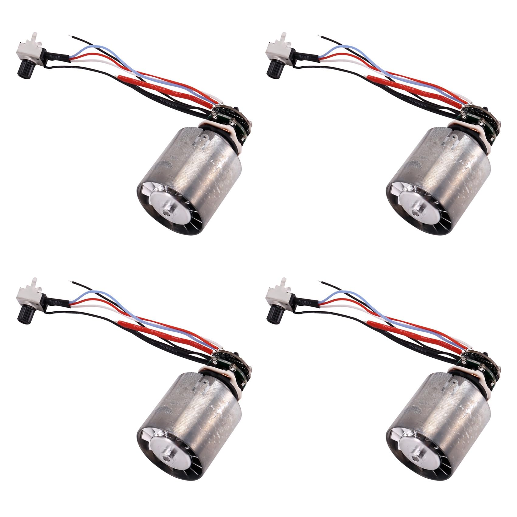 Vjsujehgy 4X 130000 RPM Brushless Motor Fan Motor with Drive Board for Brushless Blower Violent Fan Brushless Motor