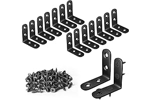 Blingstar L Elbow Bracket 16Pcs 90 Degree Corner Fastener with Screws