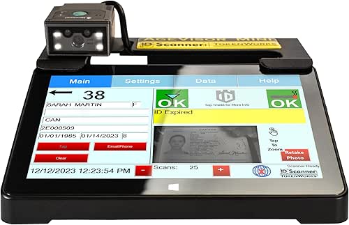 AgeVisor Mini Countertop ID Scanner – Fast & Reliable Age